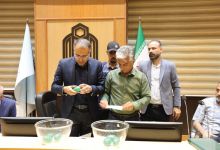 گزارش تصویری جلسه قرعه کشی مسابقات فوتبال دانشگاههای کشور